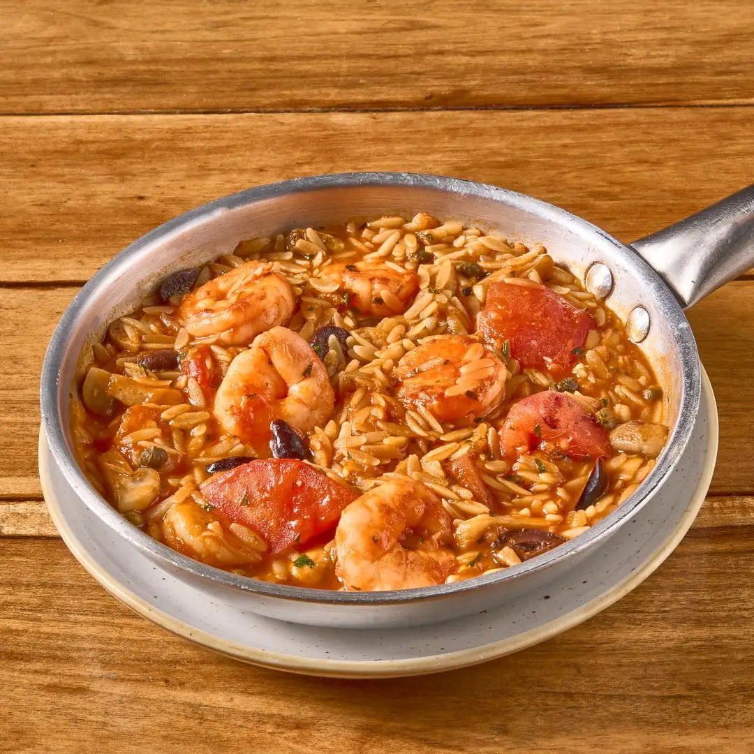 Orzo De Langostinos