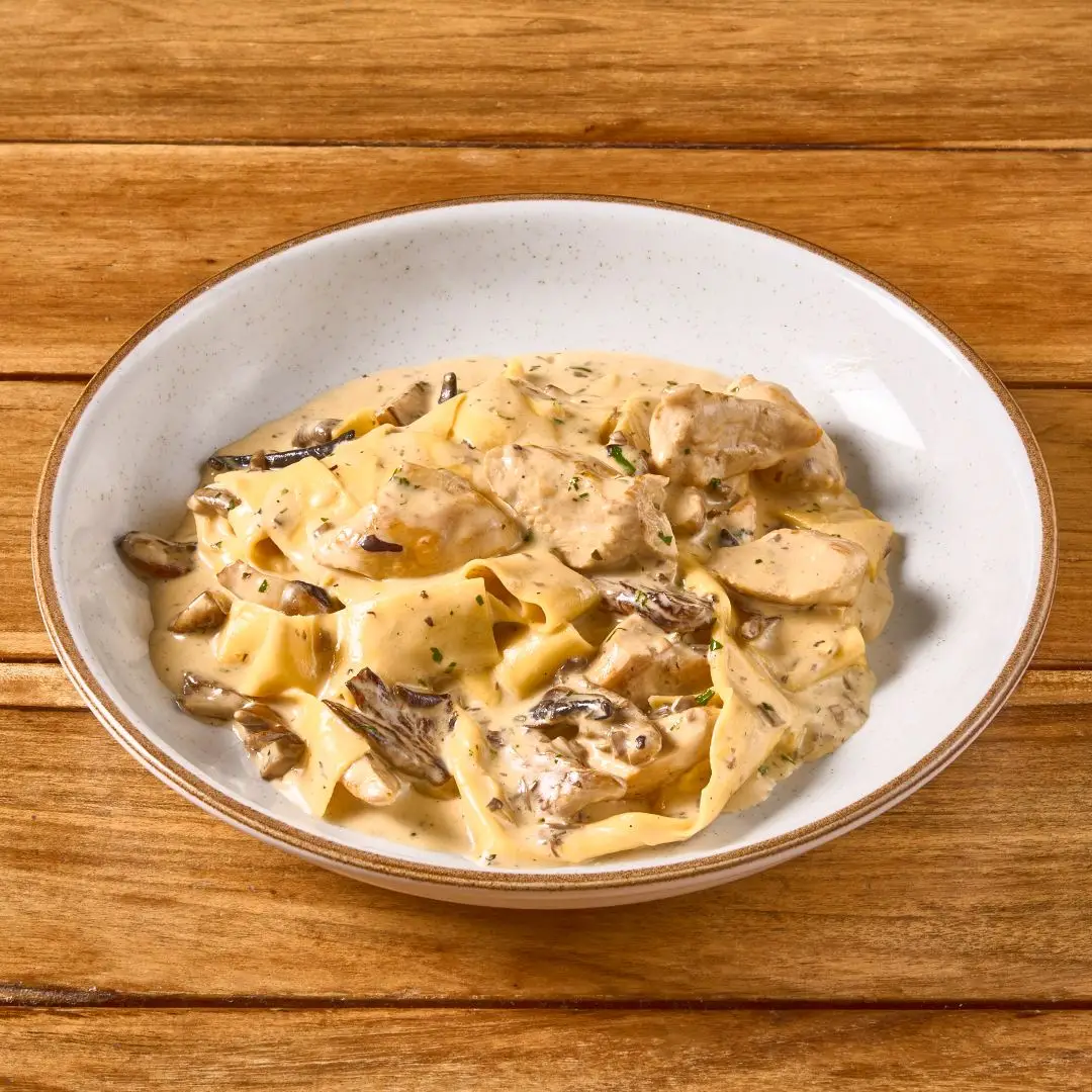 Pappardelle Pollo Funghi