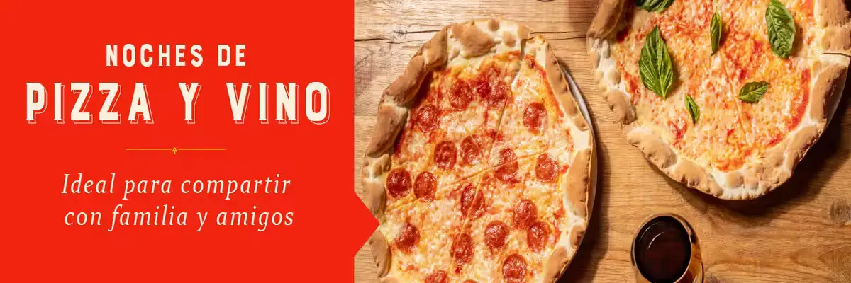 Pizza vino